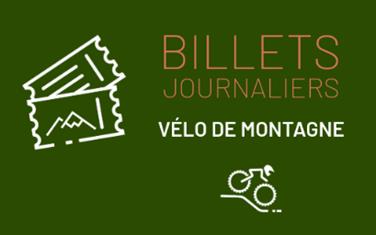 Image for: VÉLO DE MONTAGNE - BILLETS